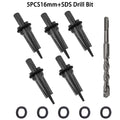 High-Hardness Rock Splitter Wedge SDS Drill Bit Stone Splitting Wedges For Heavy-duty Stone Splitting Tools
