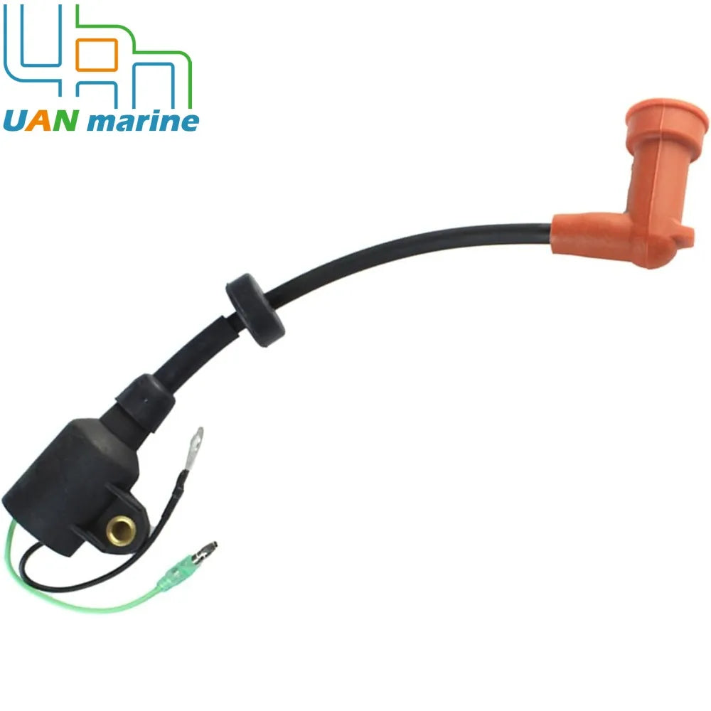 63V-85570-00 65E-85570-00 Ignition Coil For Yamaha 9.9HP 15HP 2-Stroke Outboard Engine Replaces Sierra Marine