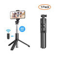New Wireless Bluetooth Selfie Stick Mobile Phone Holder Retractable Portable Multifunctional Tripod With Wireless Remote Shutter