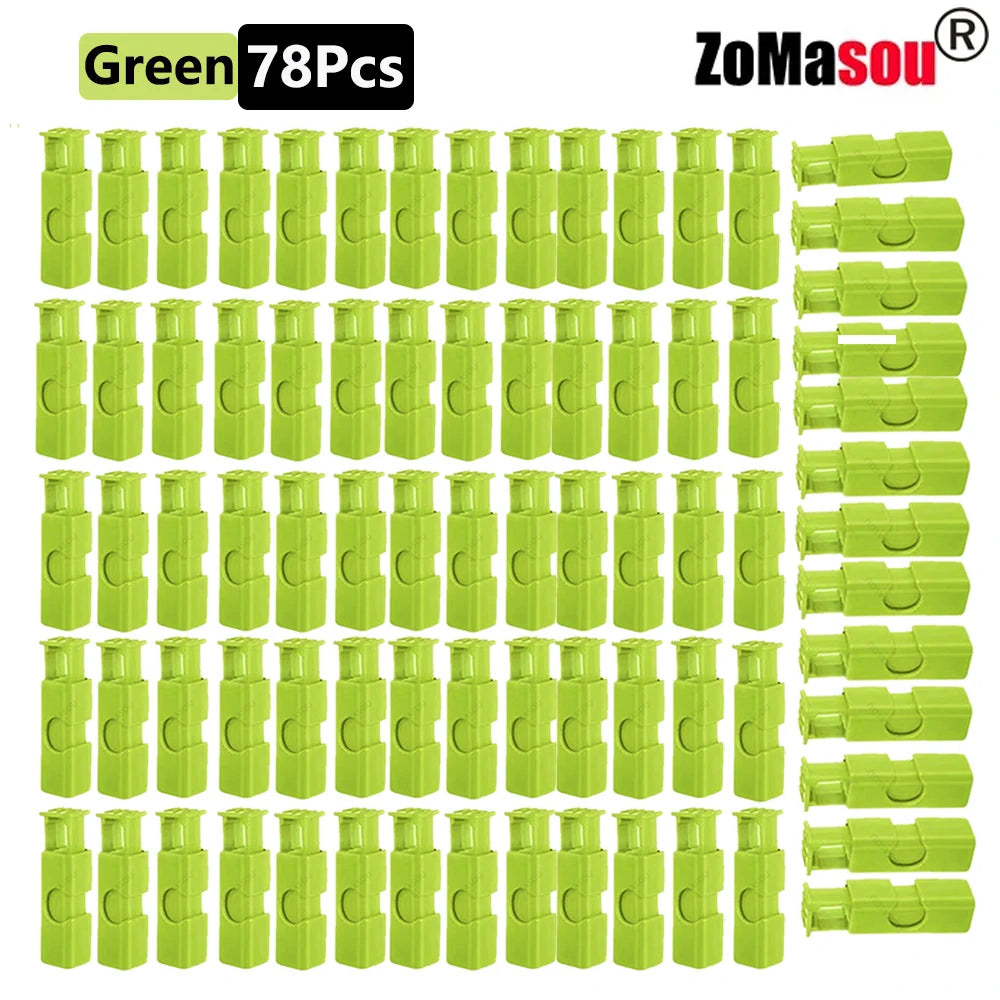 78/1Pcs Reusable Food Sealing Clips Bread Storage Bag Clips For Snack Wrap Bags Spring Clamp Kitchen Organization Sealing Clamp