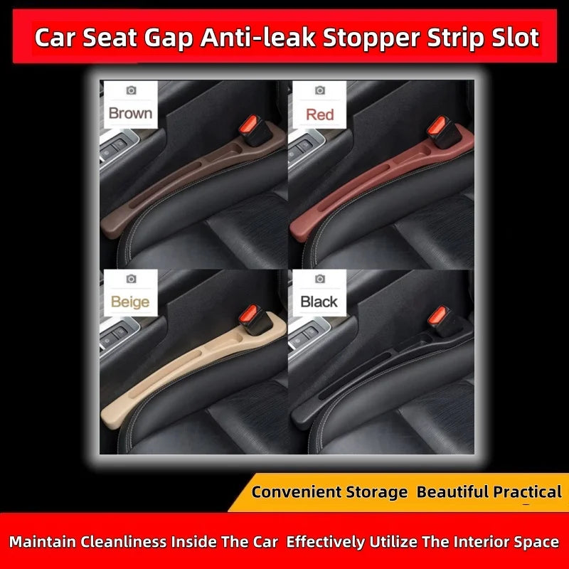 2Pcs Car Seat Gap Filler Between Seats Crevice Box Bag Strip AUTO Accessories For Renault Clio Koleos Samsung QM6 SM6 Vel Satis