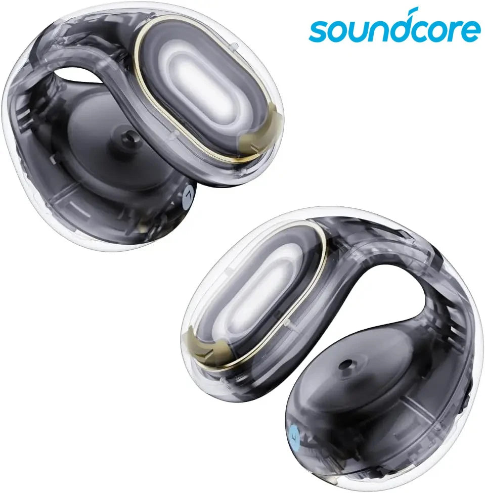 Soundcore C30i A3330 Open Ear Clip Earbuds Bluetooth 5.3 IPX4 Sport Headphones 30H Playtime 12mm Driver Clear Calls