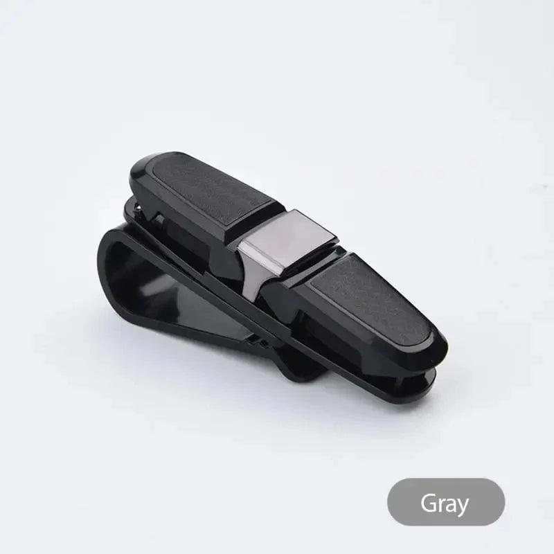 Universal Car Eyeglass Holder Clip Sun Visor Sunglass Storage Organizer Support for Auto