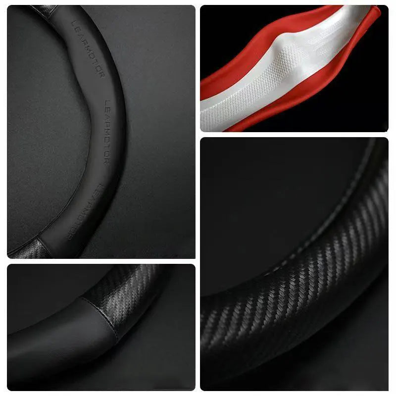 For LEAPMOTOR T03 2020-2024 Leap Motor S01 C11 C01 Reev Car Accessories Automobile steering wheel protective cover is soft