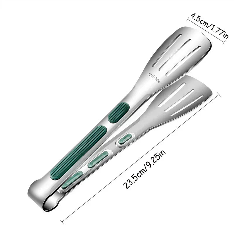 Household Barbecue Kitchen Utensils Use Cookware Bbq Grill Tongs Tools Stainless Lighter Steel Food Catcher Commercial Bread Bar