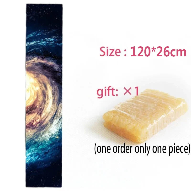120cm Dancing Longboard Griptapes Long Board Grip Tape Skateboard Griptapes Anti-Slid Sandpaper Colorful Graphic Deck Protective