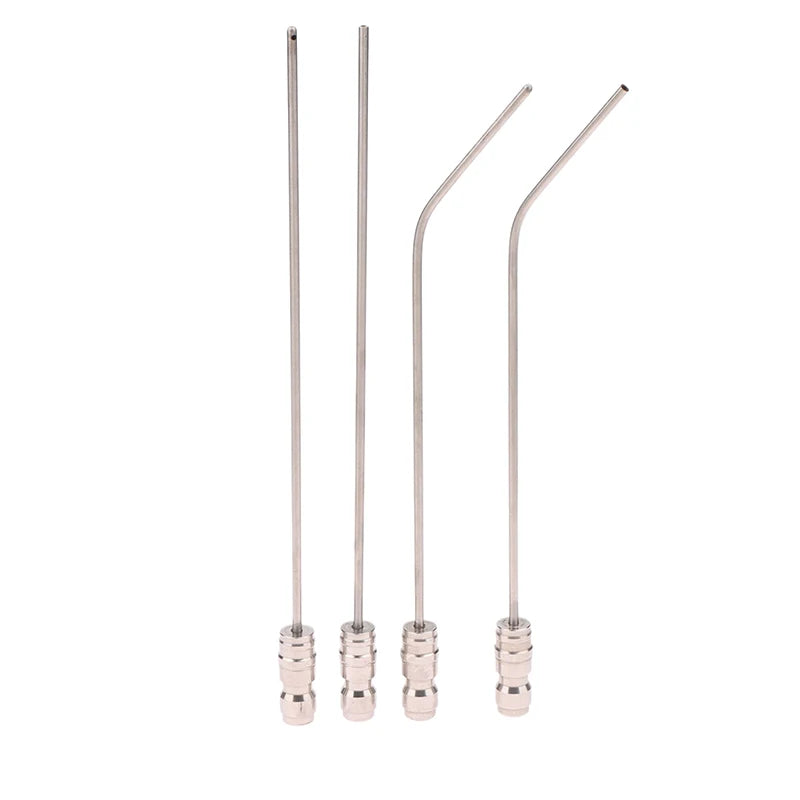 1pcs High Pressure Cleaning Needle Nozzle 1/4" Quick Connect Slim Design For Deep Cleaning AC & Car Washer Tanks