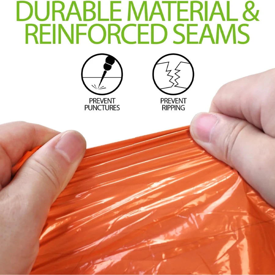 3/5-Pack Emergency Poncho Set - Waterproof,Thermal,Ultra-Lightweight,and Durabl,Ideal for Outdoor Enthusiasts,Hikers,and Campers