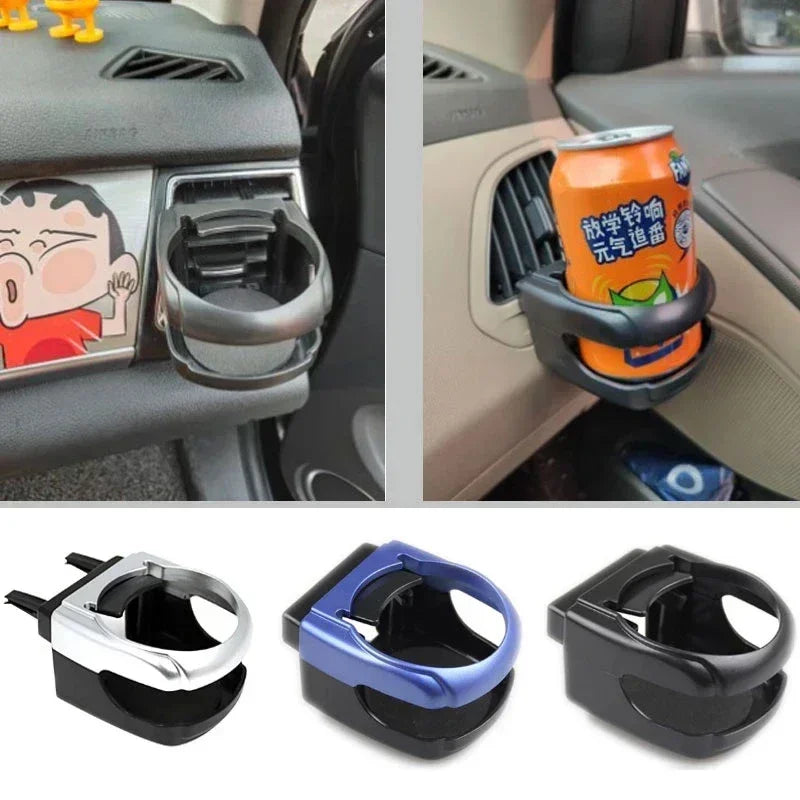 Car Water Drinking Bottle Insert Holder Bracket Outlet Air Vent Mount Vehicle Cup Stand Bracket Car Vents Cup Rack