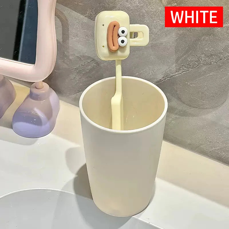 1PC Dopamine Home Toothbrush Head Protective Cap Electric Toothbrush Storage Clip Convenient Travel Toothbrush Cover Clip
