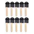 Emergency Insert 10Pcs Smart Small Mechanical Key For Nissan Altima Cube Maxima Pathfinder Rogue Replacement Spare Keys