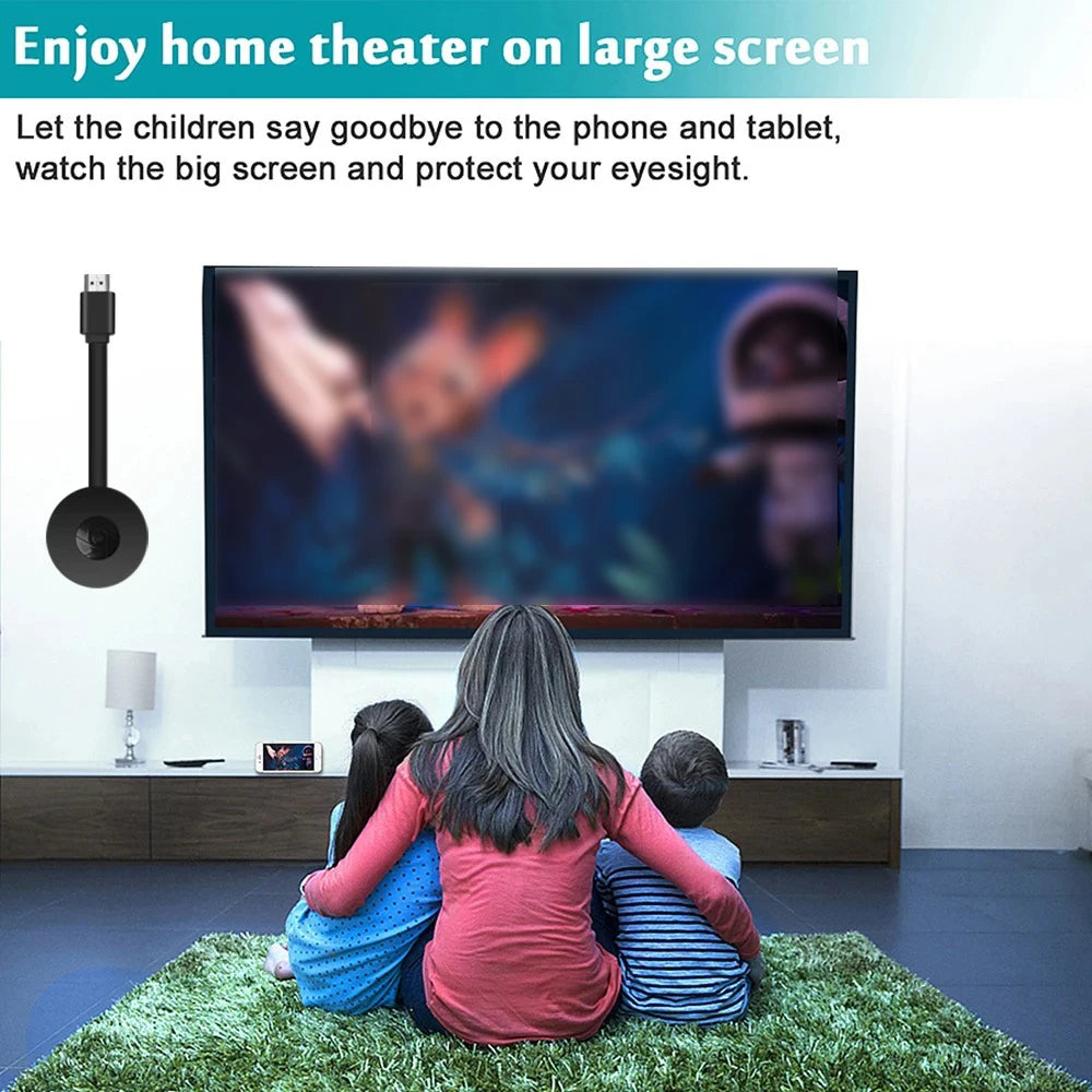 1080P TV Stick For Display Screen Adapter HDMI-compatible Dongle Receiver for Android IOS TV Box for WIFI Live Screen Projector