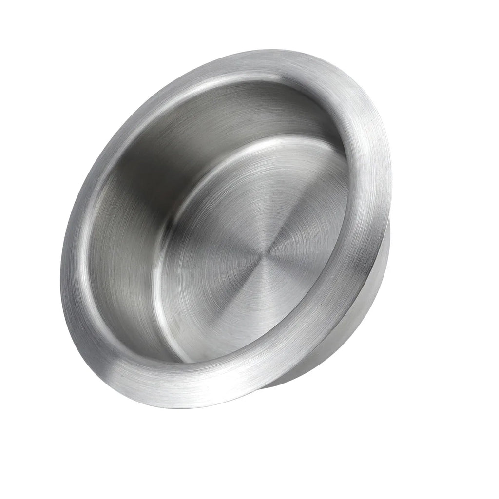 Car Recessed Cup - Stainless Steel Recessed Drop in Plastic Cup Drink Can Holder with Drain for Boat Car Marine Rv