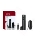 2024 New Design 4-in-1 Lithium Rechargeable Electric Bottle Wine Opener Set, Wine Aerator Pourer,Foil cutter,Wine stopper