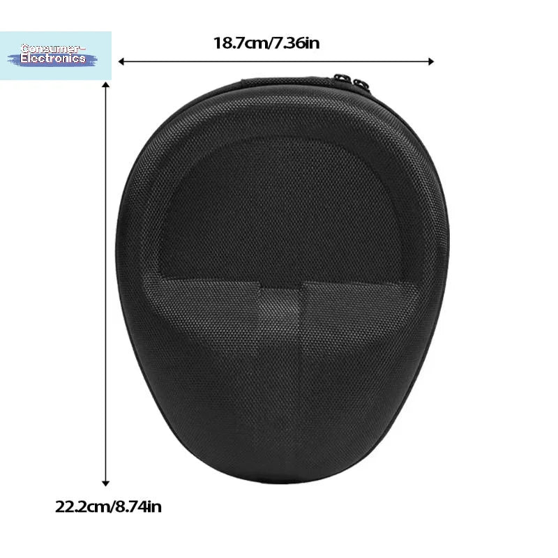 【1PC High-capacity Headset Headphone Case Travel Earphones Shockproof Storage Box EVA Headphone Universal Protective Bag】