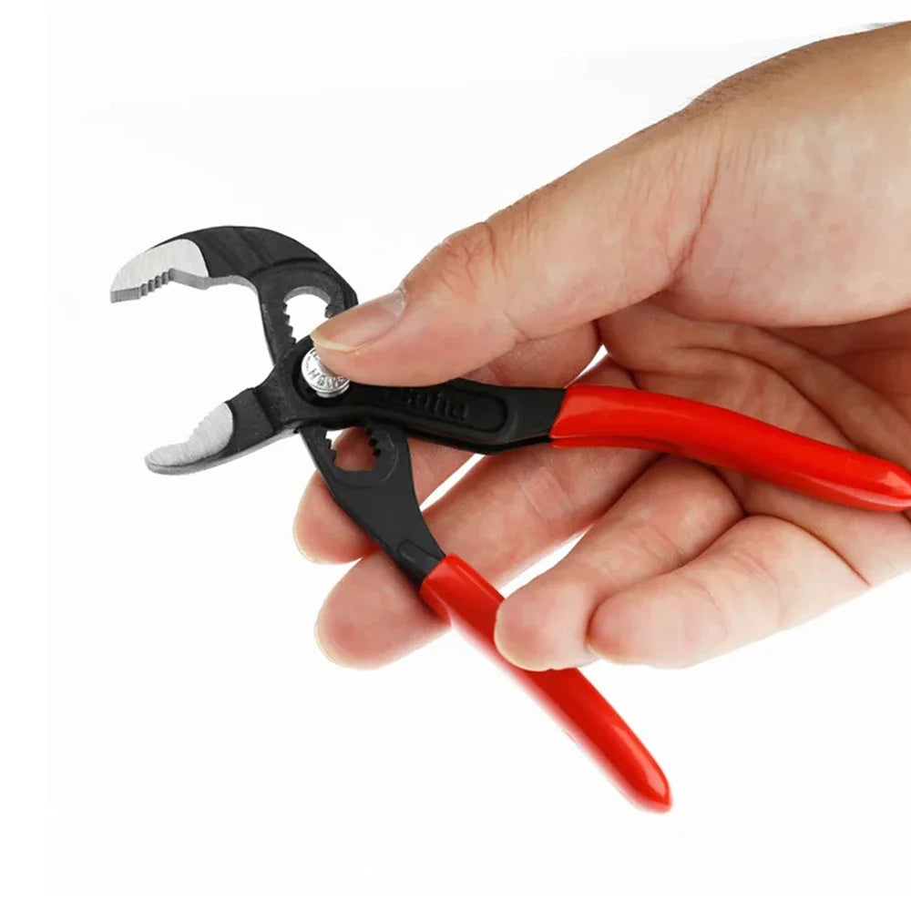 Mini 5-Inch Adjustable Crescent Wrench Portable Stenciled Pipe Pliers Multi-Functional Shifting Spanner Pump Clamp Tool