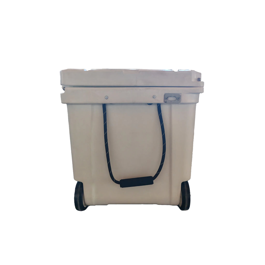 200L Large Wheeled Rotomolded PE Plastic Insulated Cooler Box, Ideal for Outdoor Camping, Fishing,Food & Wine Preservation