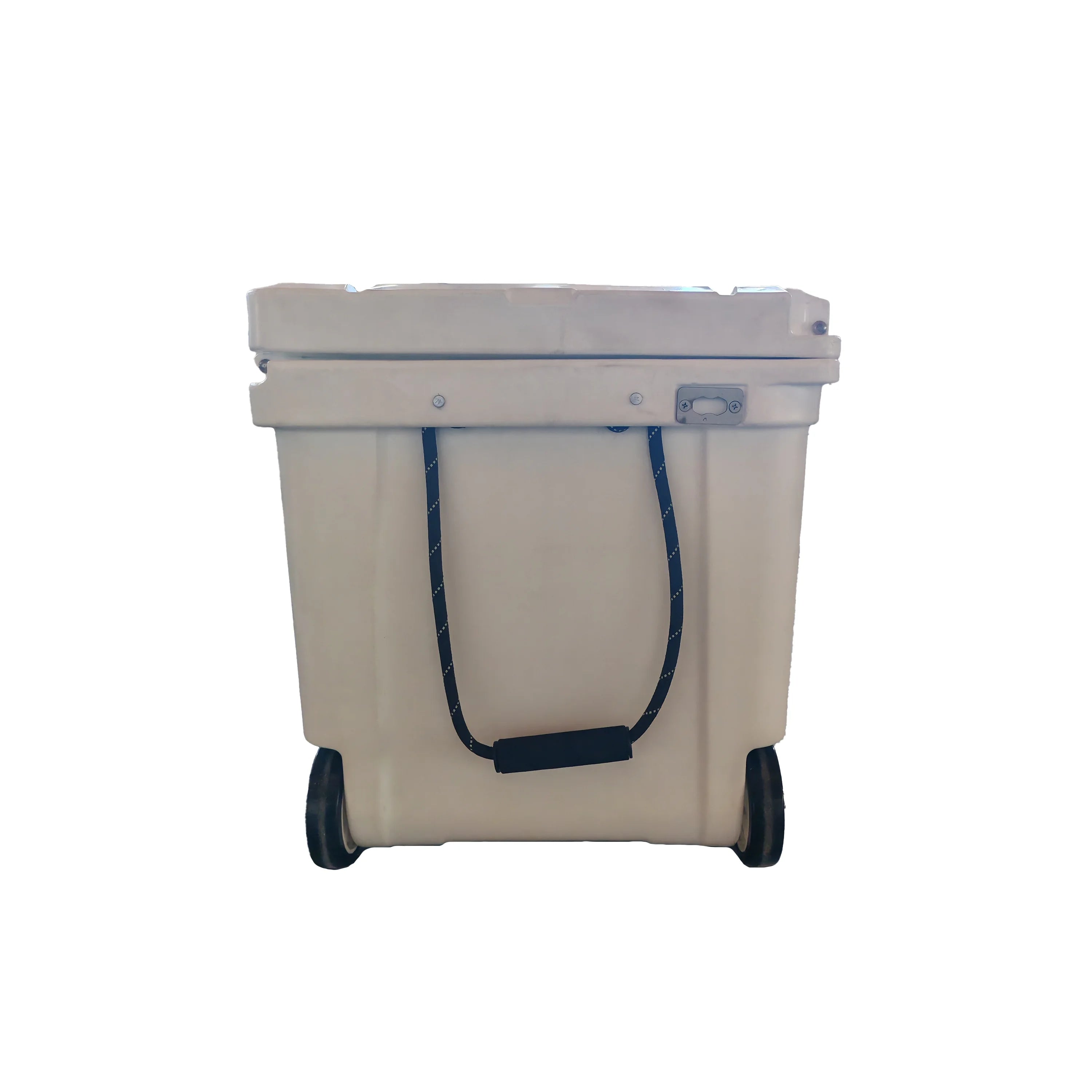 200L Large Wheeled Rotomolded PE Plastic Insulated Cooler Box, Ideal for Outdoor Camping, Fishing,Food & Wine Preservation
