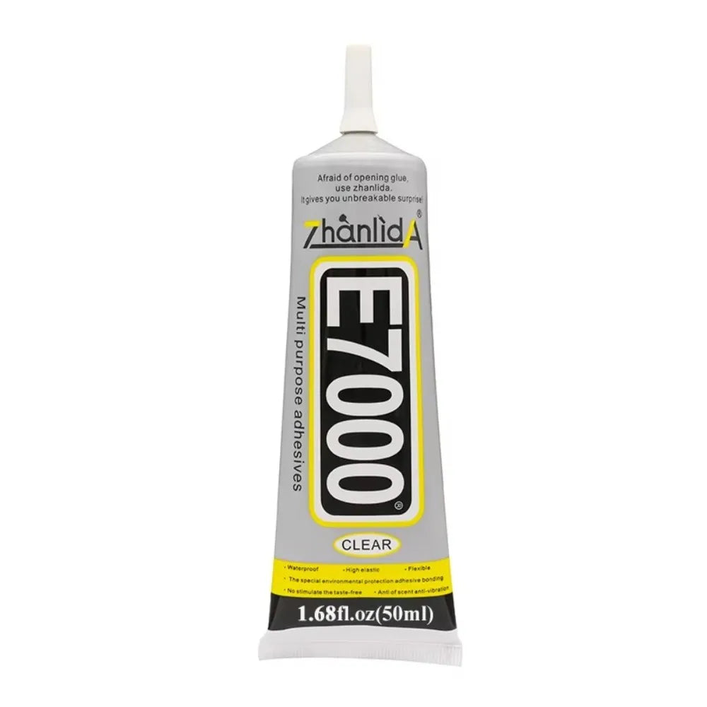 New 50/110ML Clear Glue E7000 DIY Craft Rhinestone Jewelry Adhesive Multipurpose Fabric Adhesive Leather Bag Fixing