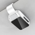 1PC Car Sun Visor Glasses Clips Interior Eyeglasses Storage Holder Compact Storage Auto Interior Accessory with Alloy Buckle