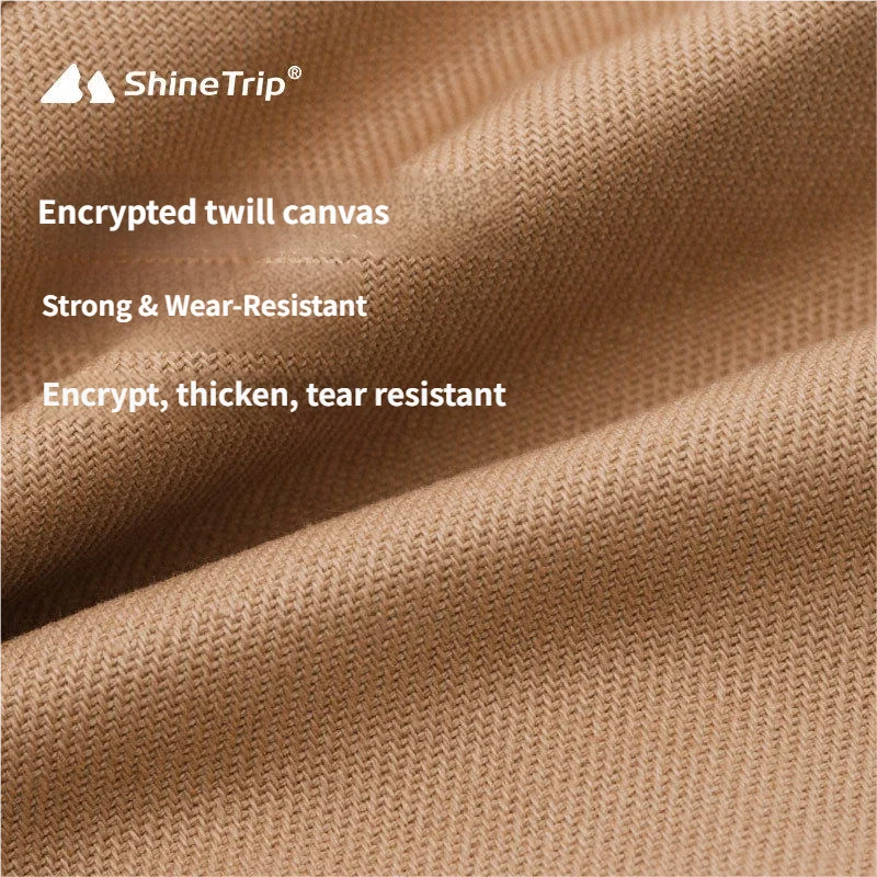 ShineTrip Outdoor Camping Chair Armrest Storage Bag Fishing Chair Side Hanging Bag Portable Multi Functional Tool Storage Bag