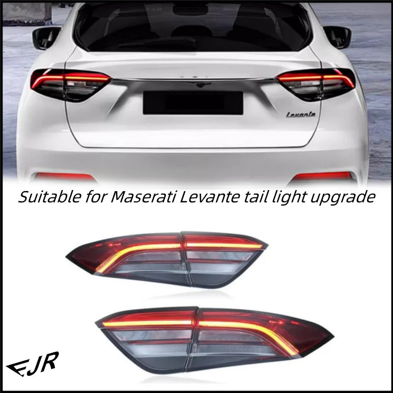 16-20 Models for Maserati Levante Taillight Assembly Modified with New LED Light Guide Driving Brake Lights