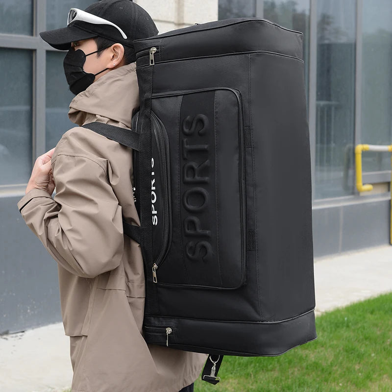 1 Piece Multi-Pocket Crossbody Travel Bag with Extra-Large Capacity Luggage Bag