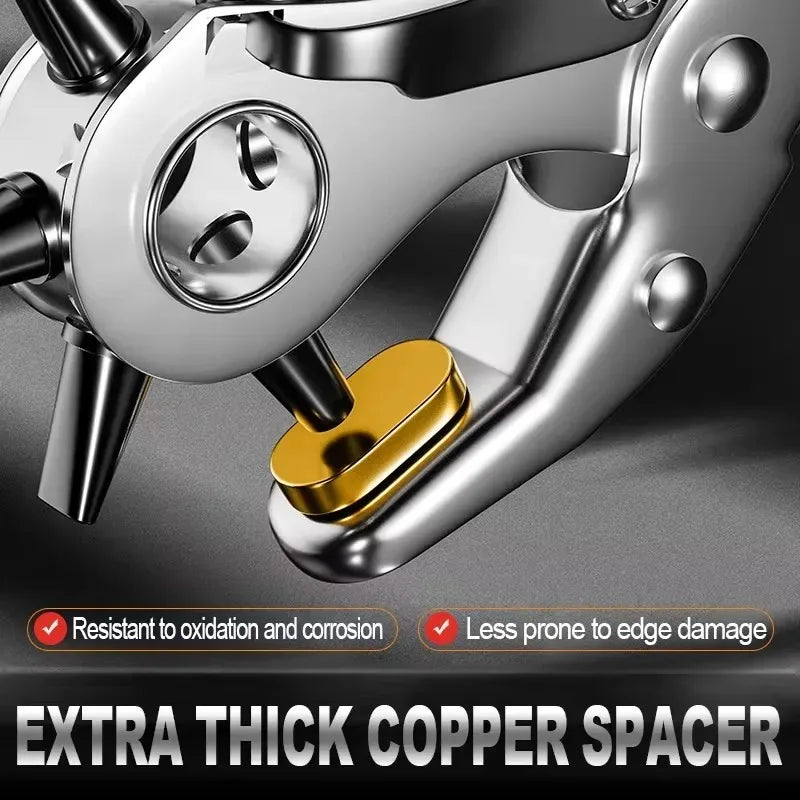 Leather Hole Punch Pliers Belt Watch Strap Eyelet Puncher Multifunctional Handmade Craft Hardware Repair Tool