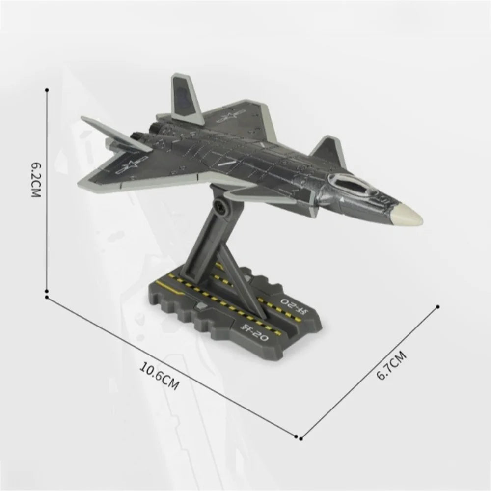 1:144 J-35A FC-31 J-20 Fighter Diecast Alloy Model 1:500 Y-20 Transport Aircraft Toy Military Plane Collection Display As A Gift