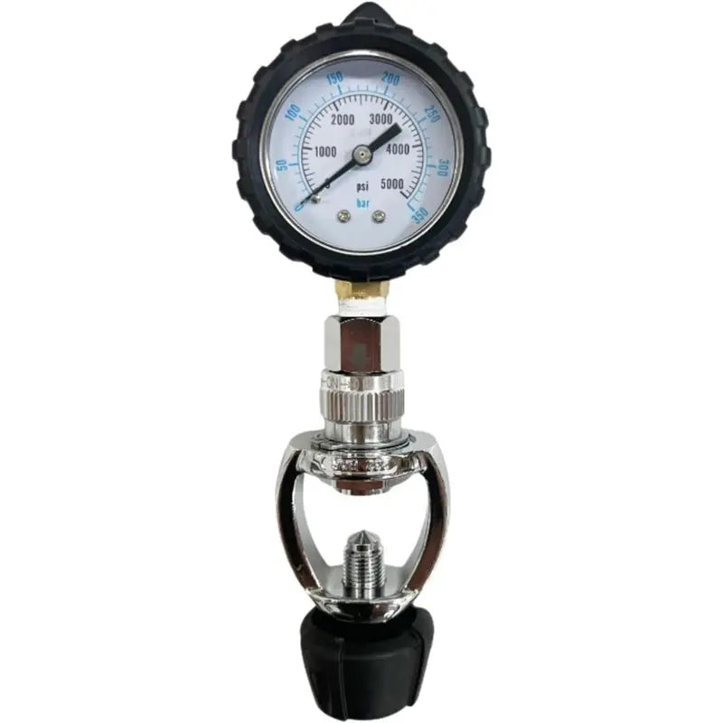 TFORU-Yoke Type Water Tank Pressure Detector Diving Dingkou Pressure Gauge Oxygen Cylinder Pressure Gauge Water Tank Pressure De