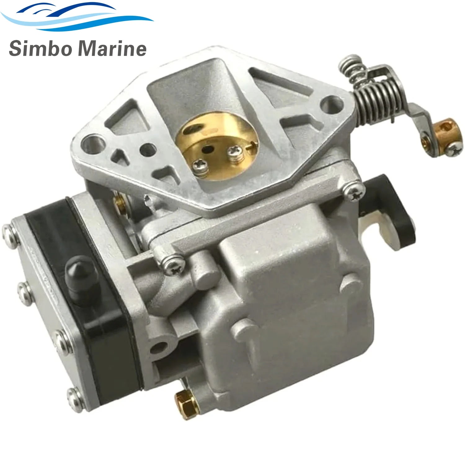 6B4-14301-00 6B4-14301-01 Carburetor Assy Compatible with Yamaha 2 Stroke 9.9HP 15HP Carb Outboard Motor