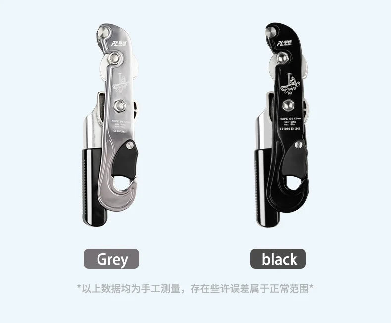 1pcs Camnal Portable Aluminum Climbing Slow Stop 9-13mm Descender Rappelling Rock Climbing Fall Arrester Equipment