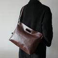 European And American Fashion Retro Patent Leather Shiny Surface Handbag Multifunctional Portable Single Shoulder Crossbody Bags