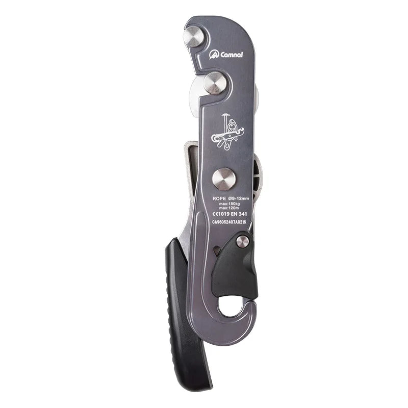 1pcs Camnal Portable Aluminum Climbing Slow Stop 9-13mm Descender Rappelling Rock Climbing Fall Arrester Equipment