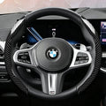 Suitable for Bmw Carbon Fiber Texture Steering Wheel Cover  for X3 3 5 2 4 1 7 8 Series X1 X5 X2 X4 X6 X7 Ix I4 I5 I7 Z4