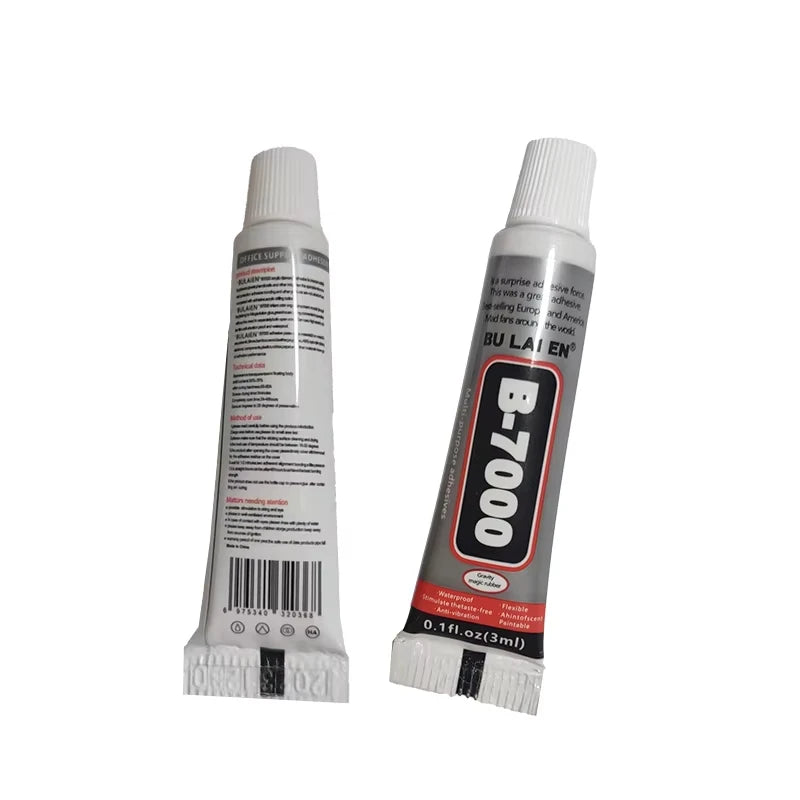 20pcs 3ml B7000 Mobile Phone Touch Screen Super Glue Diamond Jewelry Glass Adhesive for DIY Repair B-7000 Telephone Point