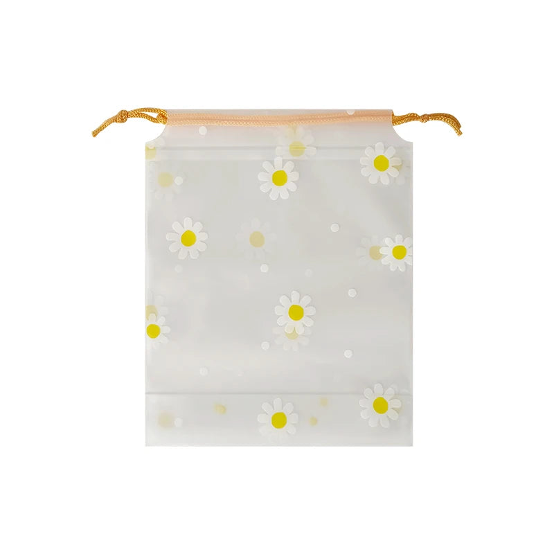 10pcs small chrysanthemum bouquet pockets, miscellaneous storage bags, shoes, socks, umbrella bags
