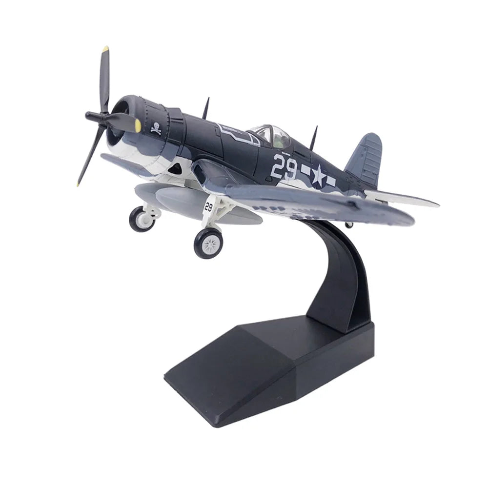 1/72 Scale WW2 US F4U-1 F4U Corsair Dragon Fighter Aircraft Metal Military Plane Diecast Model Collection or Gift