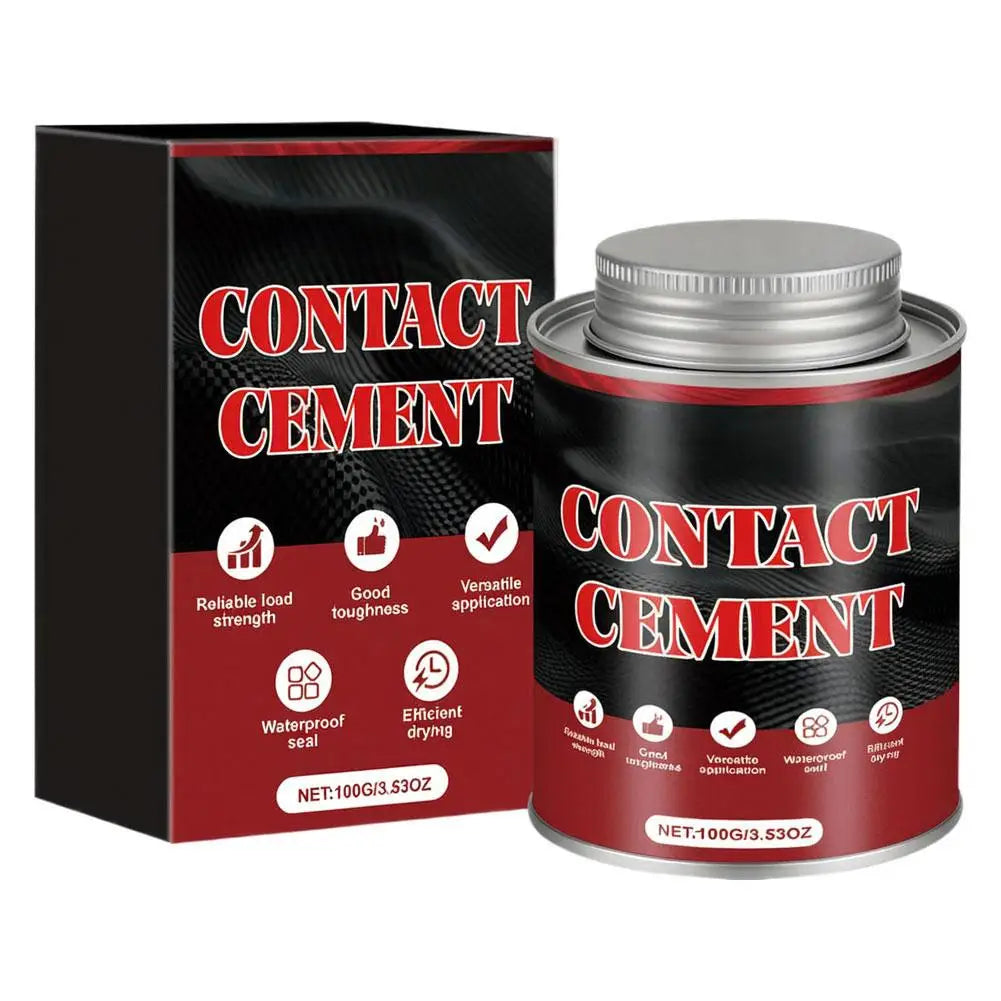 100g Fast Drying Contact Cement Adhesive Waterproof Durable High Toughness Efficient Drying Adhesive For Multi-Material Repairs