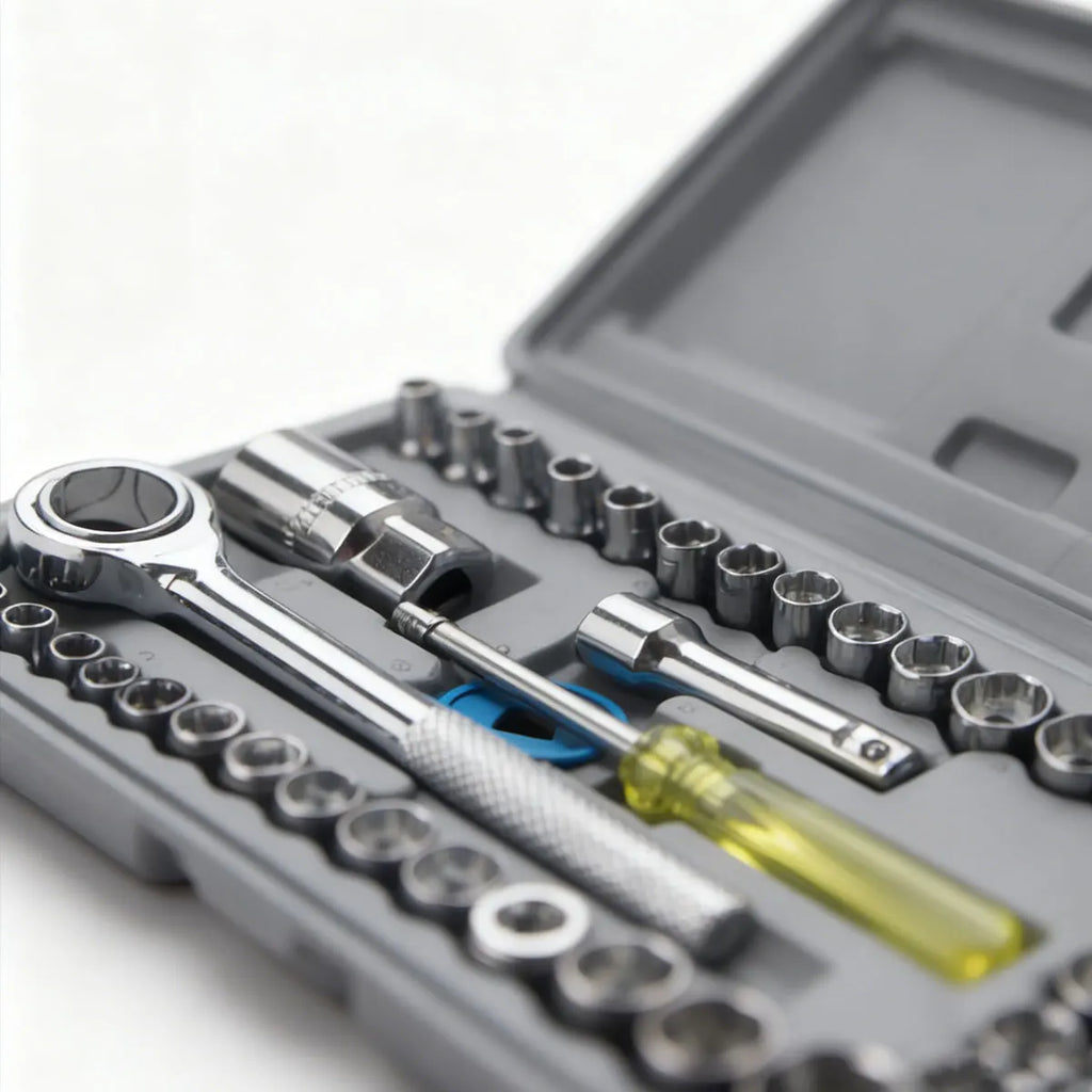 Auto Disassembly Tool Set Car Repair Socket Wrench Kit Professional Automotive Mechanical Maintenance Hand Tool Kit
