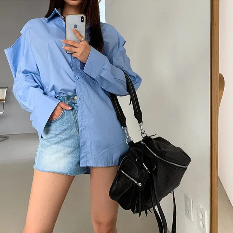 Fashion Big College Student Class Crossbody Bags for Women Large Capacity Anime Bags Zipper Multi Pocket Designer Bags Luxury