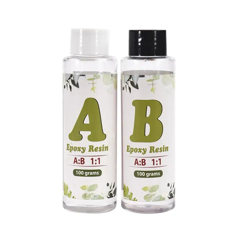 1:1 AB Resin Epoxy Glue High Adhesive Hardener Crystal Gel For DIY Resin Jewelry Making Accessory Gum Intarsia Adhesives Sealers