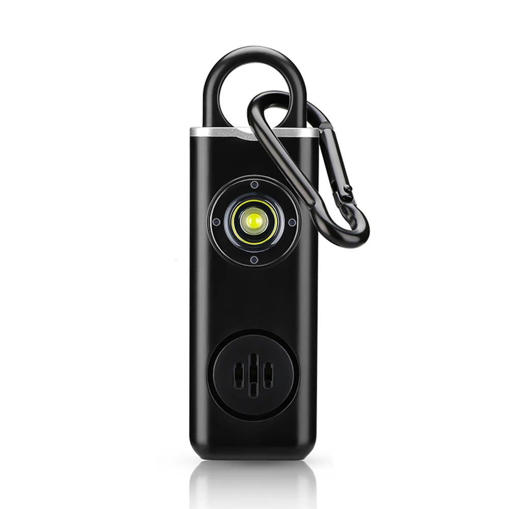 Hollarm Siren Self Defense Personal Alarm for Women, Children, Elderly 130dB Loud Rechargeable Keychain Alarm with LED Light
