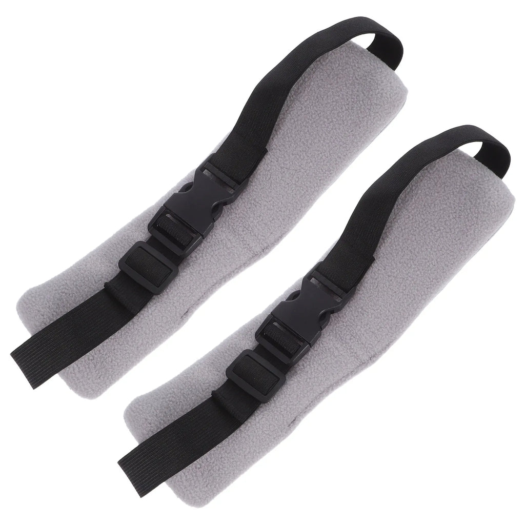 2Pcs Airplane Head Strap Travel Neck Support Strap Adjustable Headrest for Sleeping Plane Car Travel Accessories
