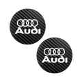 Car Coaster Cup Holder Carbon Fiber Pattern Non-Slip Mat For Audi Sline A4 A3 A6 TT S4 S5 S6 A1 A2 A5 A7 A8 Q1 Q2 Q3 Q4 Q5 Q6 Q7