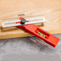 Scriber Marking Tools Multiple Angled Positioning Ruler Multi Angle Finder Gauge High Precise Bubble Level and Limit Marker