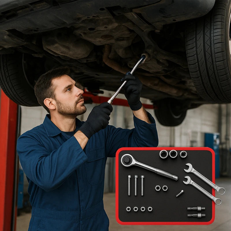 Magnetic Car Tool Storage Mat Anti Slip Screw Nut Organizer Holder Pad for Repair Workshop