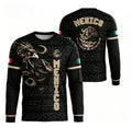 2026 Mexico Men's Fashion Sports Long Sleeve Moisture Absorbing Breathable Daily Street Fashion Versatile Quick Drying