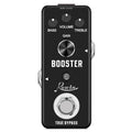 Rowin Electric Guitar Bass Effect Booster Pedal Pure Analog Boost Bass/Treble/Volume Shape Your Tone Mini Size True Bypass