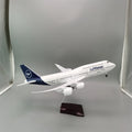 New Lufthansa B747 47cm 1/150 Scale Model Airplane Model Plane Toy Plane Die-cast Resin Plane Model With Landing Geal Decoration
